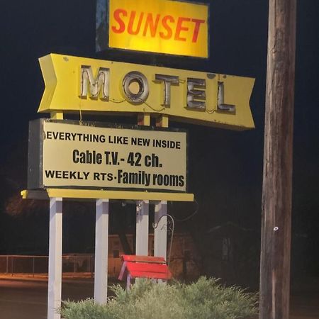 Sunset Motel Santa Rosa, Nm Экстерьер фото